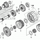 SXS700M4D Трансмиссия