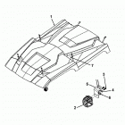 SXS700M4D Hard roof (4p)