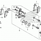 SXS1000M3 Задний суппорт