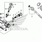 SXS1000M3 Steering gear box@tie rod