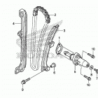 SXS700M4D Цепь ГРМ и натяжитель