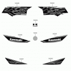 KFX90 (KSF90AKF) Decals(green)(akf)