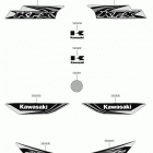 KFX50 (KSF50BKF) Decals(green)(bhs)