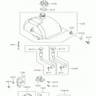 KFX50 (KSF50BKF) Топливный бак