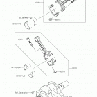 BRUTE FORCE 750 4x4i EPS (KVF750HKF) Коленвал