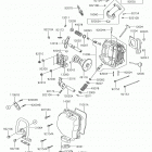 KFX50 (KSF50BKF) Головка цилиндров