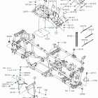BRUTE FORCE 750 4x4i (KVF750LKF) Рама ,крепежные детали