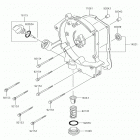 KFX50 (KSF50BKF) Крышки двигателя