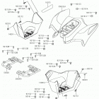 KFX90 (KSF90AKF) Заднее крыло