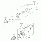 KFX50 (KSF50BKF) Стартер