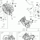 BRUTE FORCE 750 4x4i EPS (KVF750JJF) Картер двигателя