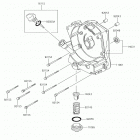 KFX90 (KSF90AKF) Крышки двигателя