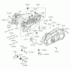 KFX90 (KSF90AKF) Картер двигателя