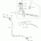 KFX50 (KSF50BKF) Главный тормозной цилиндр