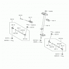 KFX50 (KSF50BKF) Рулевой вал