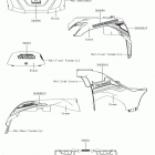 BRUTE FORCE 750 4x4i Decals(lff)