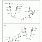 BRUTE FORCE 750 4x4i Клапана
