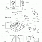 BRUTE FORCE 300 Топливный бак