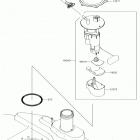 BRUTE FORCE 750 4x4i EPS Топливный насос