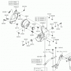 BRUTE FORCE 750 4x4i Фара