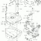 BRUTE FORCE 750 4x4i Топливный бак