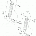 BRUTE FORCE 750 4x4i EPS Амортизатор
