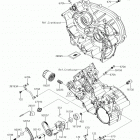 BRUTE FORCE 750 4x4i EPS Масляный насос  /  масляный фильтр