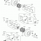 BRUTE FORCE 300 Переднее колесо