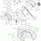 BRUTE FORCE 750 4x4i EPS Крыло переднее