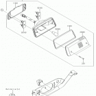 BRUTE FORCE 750 4x4i EPS Фонарь
