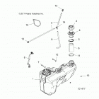 A19SYS95CH SPORTSMAN TOURING TRACTOR 1000 Body, fuel tank - a19sys95ch (101477)