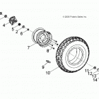 A19YAK11B7/B6/N7/N6 OUTLAW 110 Wheels, front - a19yak11b7  /  b6  /  n7  /  n6 (4...