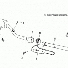 A18YAP20A8/N8 PHOENIX 200 Engine, exhaust - a18yap20a8  /  n8 (49atvexhaust0...