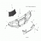 A19SYS95CH SPORTSMAN TOURING TRACTOR 1000 Body, front bumper and mounting - a19sys95ch (1014...