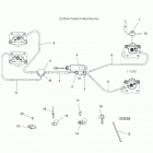 A19DAE57D5 ACE 570 EFI PS HD Brakes, brake lines and master cylinder - a19dae57...