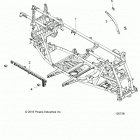 A18SXE95FR SPORTSMAN 1000 XP EU Chassis, main frame - a18sxe95fr (100738)