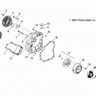A18YAP20A8/N8 PHOENIX 200 Engine, crankcase cover, rh - a18yap20a8  /  n8 (4...