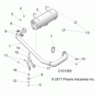 A18DAA50B7 ACE 500 SOHC Engine, exhaust system - a18daa50b7