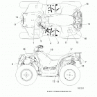 A18SVA85B5 SCRAMBLER 850 Body, decals - a18sva85b5 (101251)