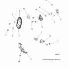 SPORTSMAN 450 HO EPS (A20SEE50A5) Engine, oil pump - a20see50a5 (100572)