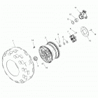A18SHD57B9/E57BB/E57BS SPORTSMAN 570 SP Wheels, rear tire and brake disc - a18shd57b9  /  ...