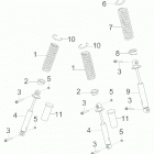 OUTLAW 110 Suspension, shocks - a20yak11b7  /  b6  /  n7  /  ...