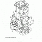 A18DAA50B7 ACE 500 SOHC Engine, long block - a18daa50b7 (100629)