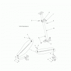 SCRAMBLER 850 48 Steering, steering post asm. - a20sva85a3 (49atvst...