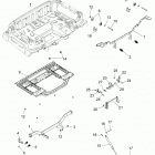 A18SWS57C1/C2/E2 SPORTSMAN 570 X2 EPS TRACTOR Body, rear box frame and pivot - a18sws57c1  /  c2...