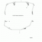 SPORTSMAN XP 1000/XP Body, rack extenders - a20sxd95a9 [100819]