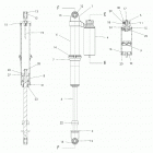 A19DCE87AK 900 ACE EPS XC Suspension, front shock - a19dce87ak (100966)