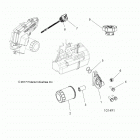 A19DAE57A4 ACE 570 Engine, oil filter and dipstick - a19dae57a4 (1014...