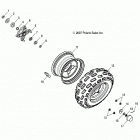 A18YAP20A8/N8 PHOENIX 200 Wheels, front - a18yap20a8  /  n8 (49atvwheelfrt08...
