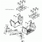 A19YAK05B7/B6/N7/N6 OUTLAW 50 Chassis, footrest - a19yak05b7  /  b6  /  n7  /  n...